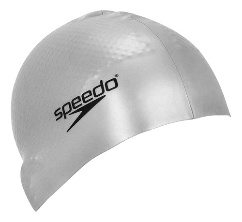 Touca Natação Speedo Flat Cap Prata Tamanho Único