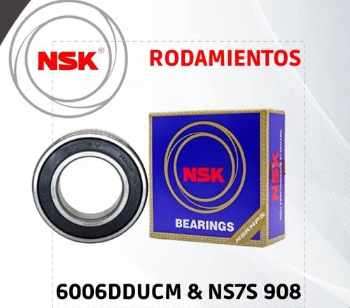 Rodamiento 6006 Nsk-2rs