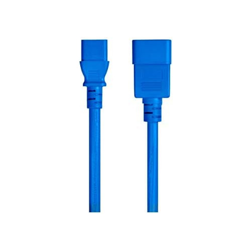 Cable De Alimentación 3 Pies Azul | 14 Awg Pdu 15a (ie...