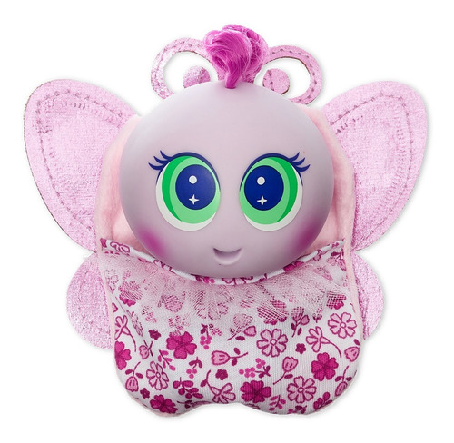 Imagen 3 de 3 de Portabebé Ksi Mariposa Rosa Neonato Distroller 977632