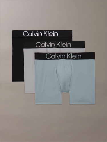 Pack 3 Briefs Calvin Klein Multicolor Microfiber De Hombre