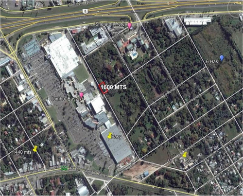 Imagen 1 de 2 de Fracción Detrás Del Sheraton En Venta En Pilar, G.b.a. Zona Norte