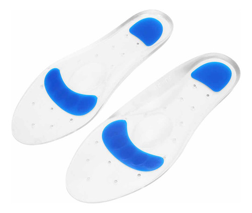Palmilhas Arch Support De Silicone Com Alta Absorção De Choq