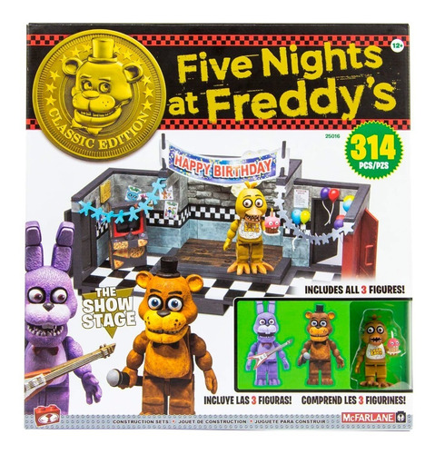 Show Stage Five Nights At Freddys Set Construcción Original (Usado)