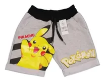 Comprar Shorts Pikachu Niños Tallas 6 A 16 French Terry