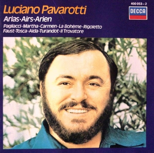 Luciano Pavarotti -  Arias - Cd London Decca