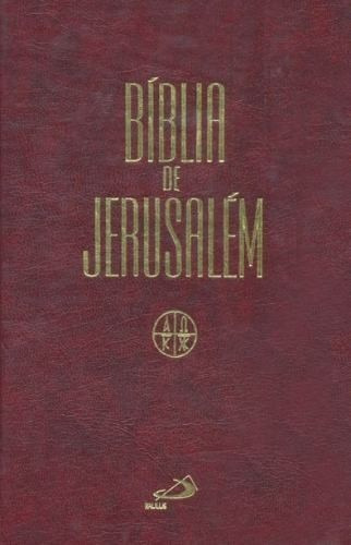 Biblia De Jerusalem Capa Dura Com Estudos