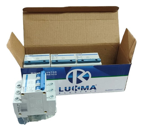 Caixa De Mini Disjuntor 3 Polos 63a