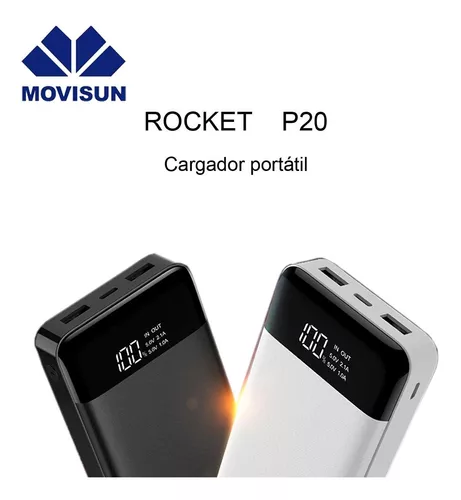 MOVISUN ROCKET P20 - Cargador Portátil - Productos - Movisun