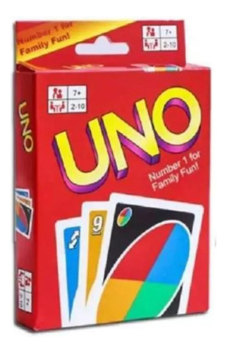 Juego De Cartas Uno 108 Cartas