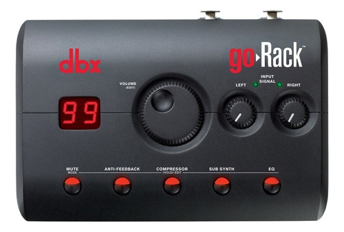 Dbx Go Rack  Procesador De Efectos Sale%