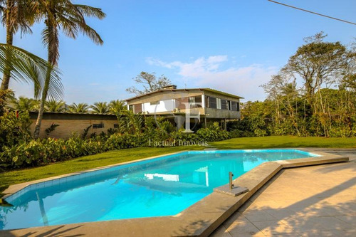 Casa Com 5 Dormitórios À Venda, 518 M² Por R$ 1.500.000,00 - Balneário Praia Do Pernambuco - Guarujá/sp - Ca2402