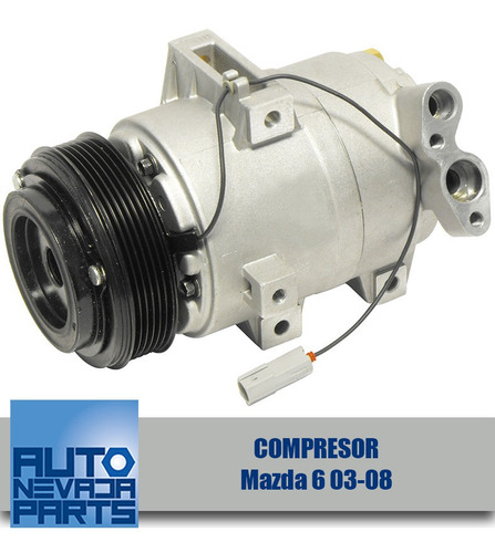 Compresor De A/c Para Mazda 6 Del 2003 Al 2008.