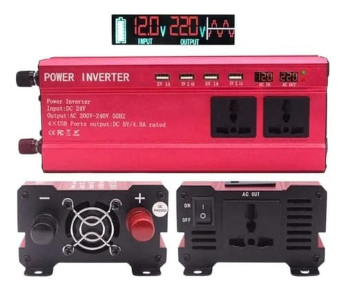 Inversor De Corriente Solar 2000w