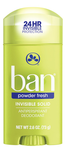 Desodorante Antitranspirante Ban Original, Sin Perfume, 76 M