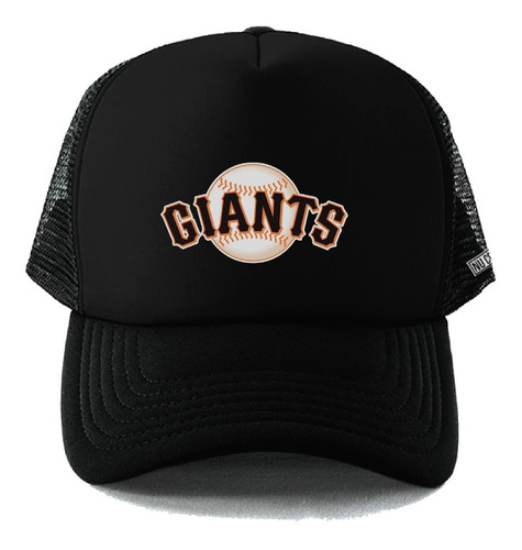 Gorra Con Malla New York Giants Logo Presente Beisbol Phg