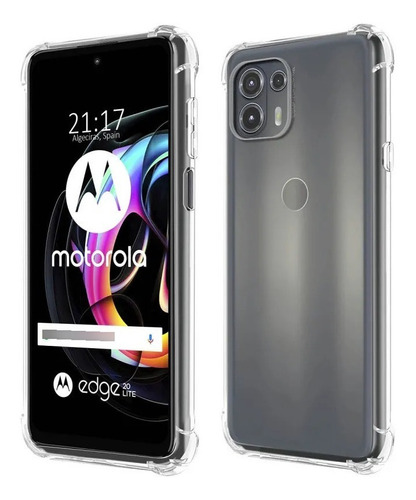 Funda Con Proteccion De Cámaras Para Moto Edge 20 Lite 