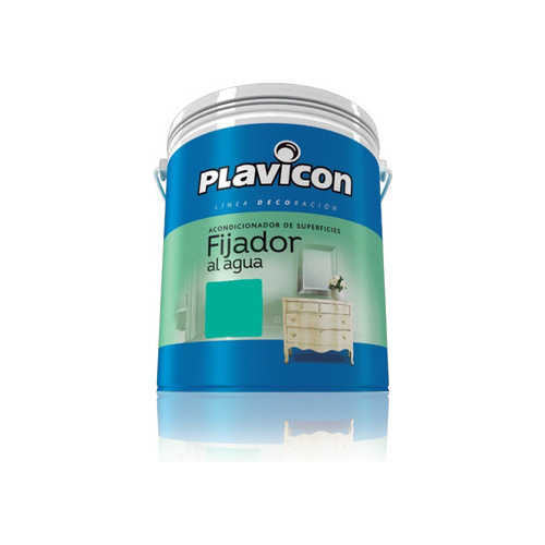 Fijador Al Agua Acondicionador De Superficies 20 L Plavicon