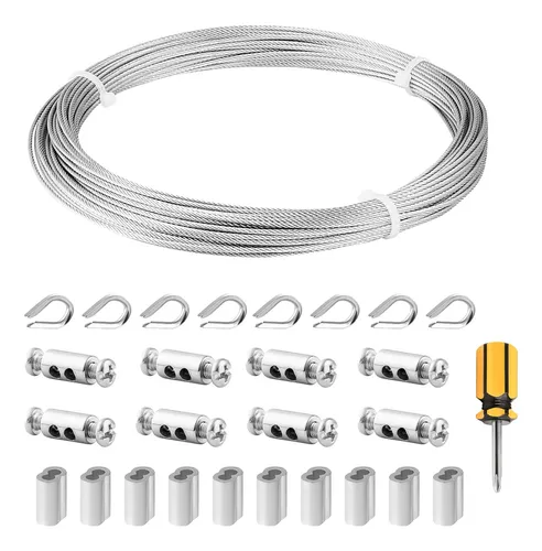 comprar Abimars Kit Cuerda Alambre Acero Inoxidable 304 65 Pie Cable