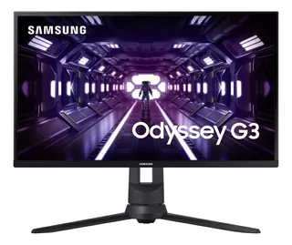 Monitor gamer Samsung Odyssey G3 F24G35T LCD 24" preto 100V/240V