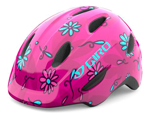 Capacete Giro Scamp Infantil Cor Rosa pink Tamanho PP