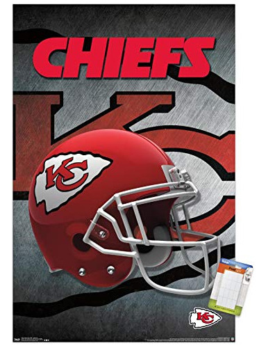 Trends International Nfl Kansas City Chiefs - Casco 16 Wall