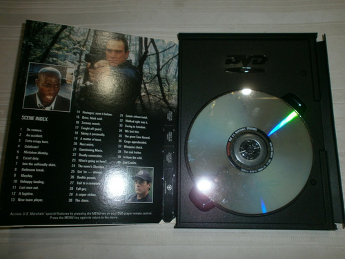 Us Marshals Tommy Lee Jones Wesley Snipes R Downey Jr Dvd 98 (Usado)