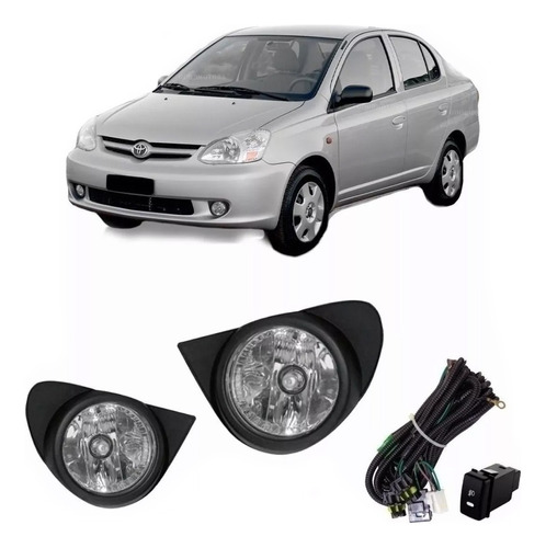 Kit Faroles Neblineros Toyota Yaris 2003 2004 2005