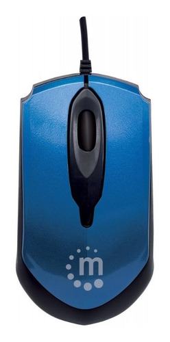 Imagen 2 de 3 de Mouse Manhattan Óptico Edge Alámbrico Usb 1000dpi