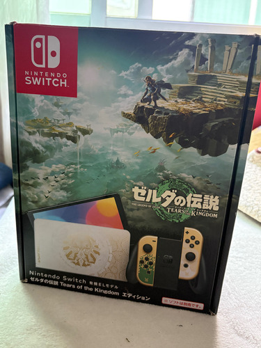 Nintendo Switch Oled Japonés Zelda Tears Of The Kingdom (Usado)