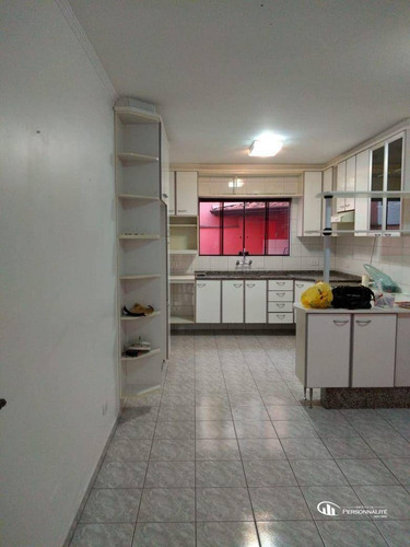 Imagem 4 de 10 de Sobrado Com 3 Dormitórios À Venda, 178 M² Por R$ 655.000 - Vila Scarpelli - Santo André/sp - So0285
