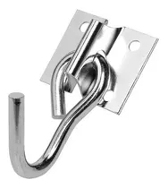 Comprar Gancho Para Rede Aço Inox 304  1 Par Com Parafusos E Buchas.