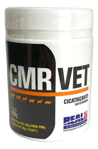 Cmr Vet Pomada Cicatrizante 190g - Homeopatia Real H