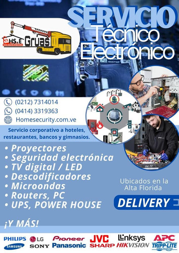 Servicio  Reparacion Equipos Electrónicos ,ups Y Power House