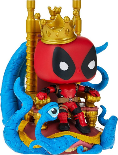 Funko Pop ! Marvel King Deadpool Deluxe Special 724 X -men