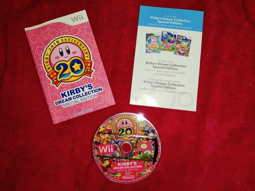Vídeojuego Kirby Dream Collection Special Edition (wii) (Usado)