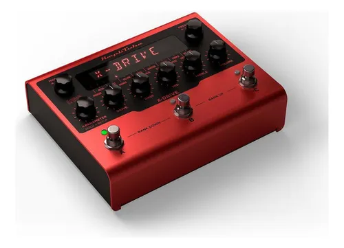 Pedal De Efecto Distorsión X-drive Ik Multimedia Color Rojo