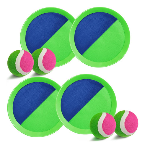 Juego De Captura De Pelota Toss Paddle, Juguetes De Playa, P