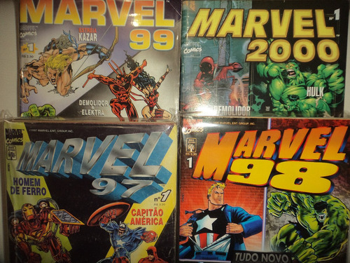 Marvel  97 98 99 2000 Completa Editora Abril Excelentes