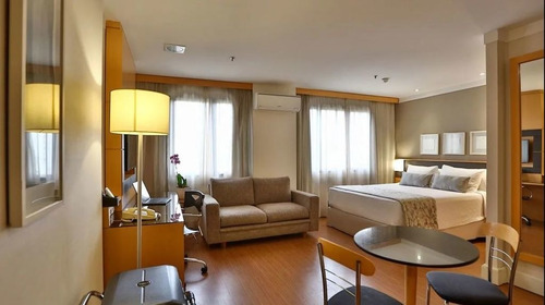 Imagem 3 de 14 de Flat Nos Jardins Excelente Para Investir Ou Morar - Sf26196