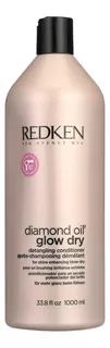 Redken Condicionador Diamond Oil Glow Dry 1 Litro