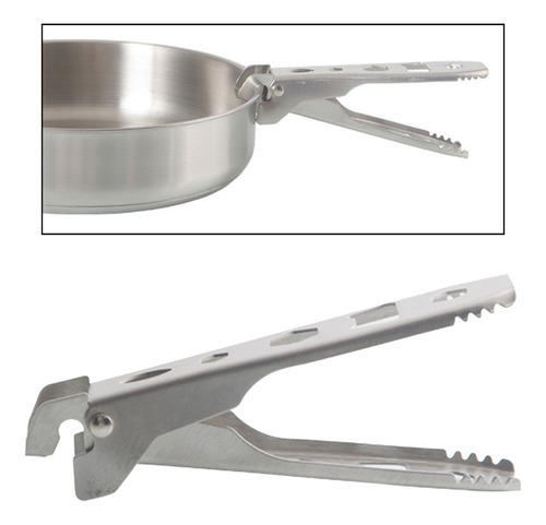 3 Paquete De 2-4 Pinzas Para Olla, Sartén, Soporte 3 Piezas