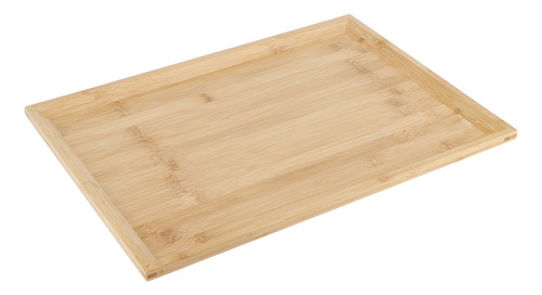 Bandeja Para Servir Comida Rectangular De Bambú Para Cocina