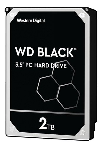 Imagen 1 de 2 de Disco sólido interno Western Digital WD Black WD2003FZEX 2TB negro