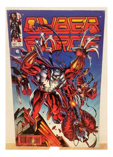 Hq Cyber Force No 10 - 1996 Editora Globo - Image (Usado)