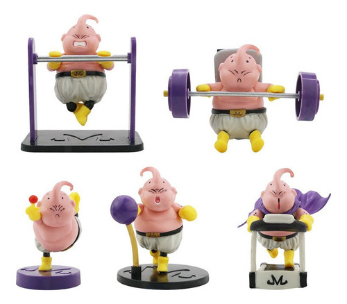 Mb Juguetes Con Figuras De Dragon Ball Majin Buu Para