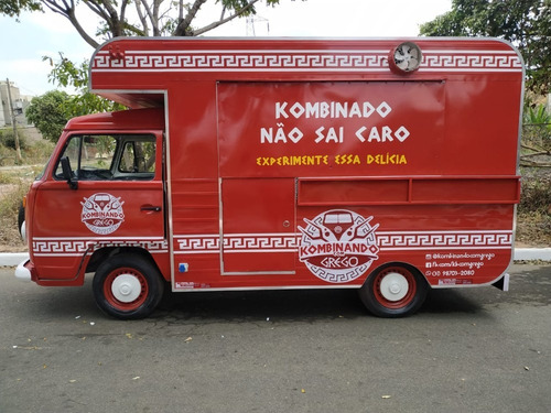 Food Truck Em Kombi Lanche (montagem Sem O Veículo)