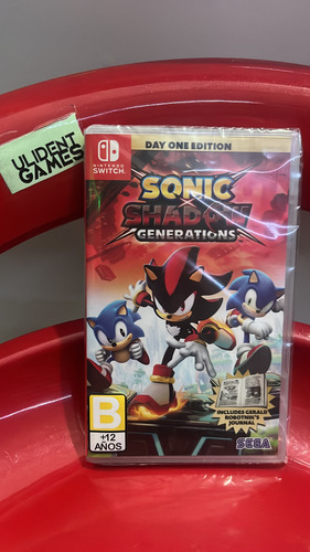Sonic X Shadow Generations Nintendo Switch Sellado Ulident (Usado)