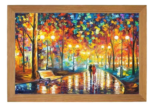 Juego De Pintura Diy Diamante 5d, Regalo Lluvia Pareja