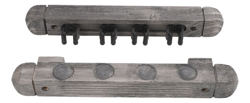 Soporte De Pared Para Mesa De Billar Moderno De Madera Con 4
